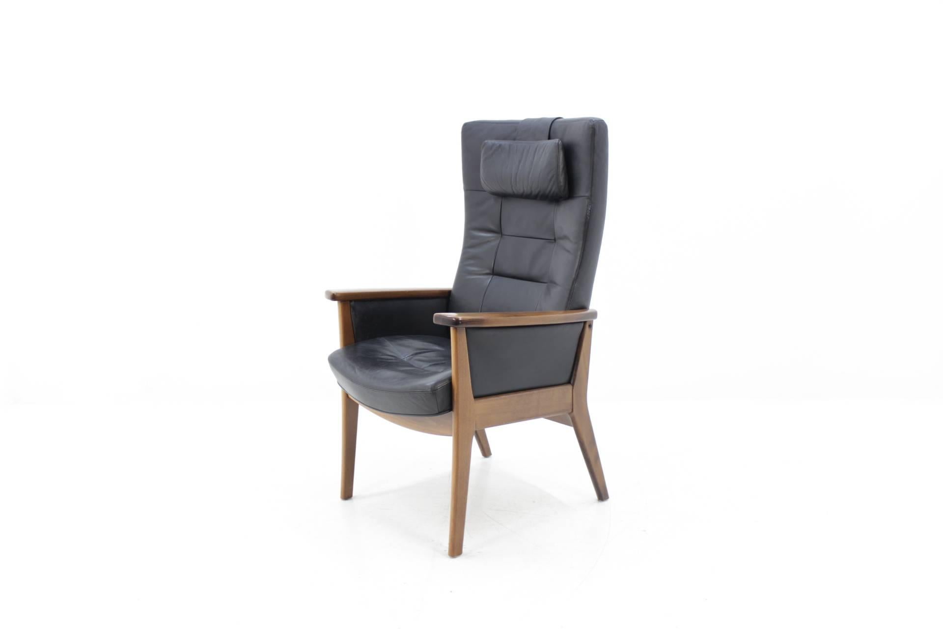 Danish Mid-Century Modern Leather Armchair Farstrup from Denmark, 1990s