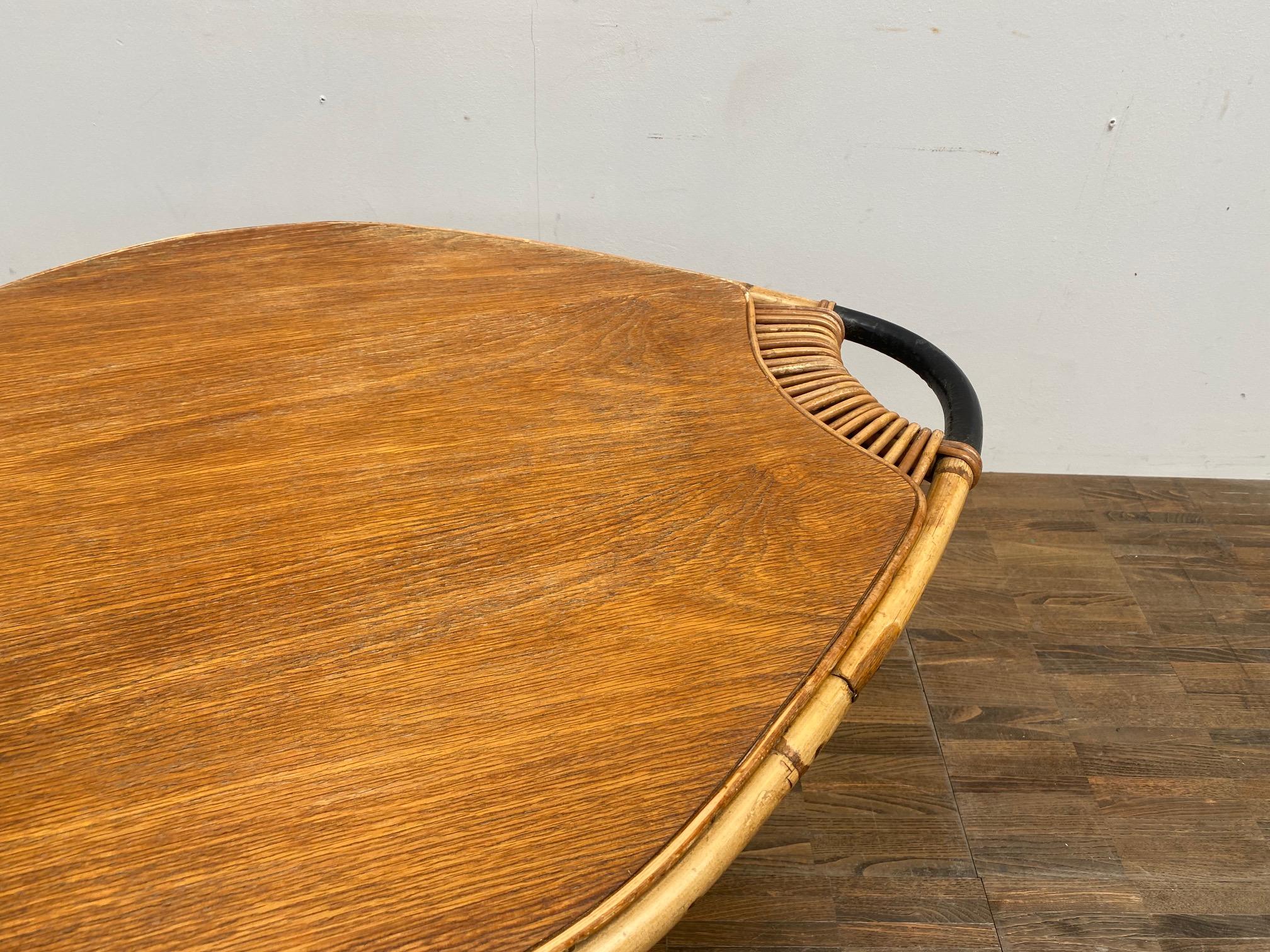 Table basse en bambou en forme de citron The Moderns Bon état - En vente à Brussels, BE