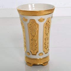 Lenox Designer's Collection Versailles Gold Vase 24k Trim 1960s