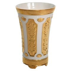 Retro Lenox Designer's Collection Versailles Gold Vase 24k Trim 1960s