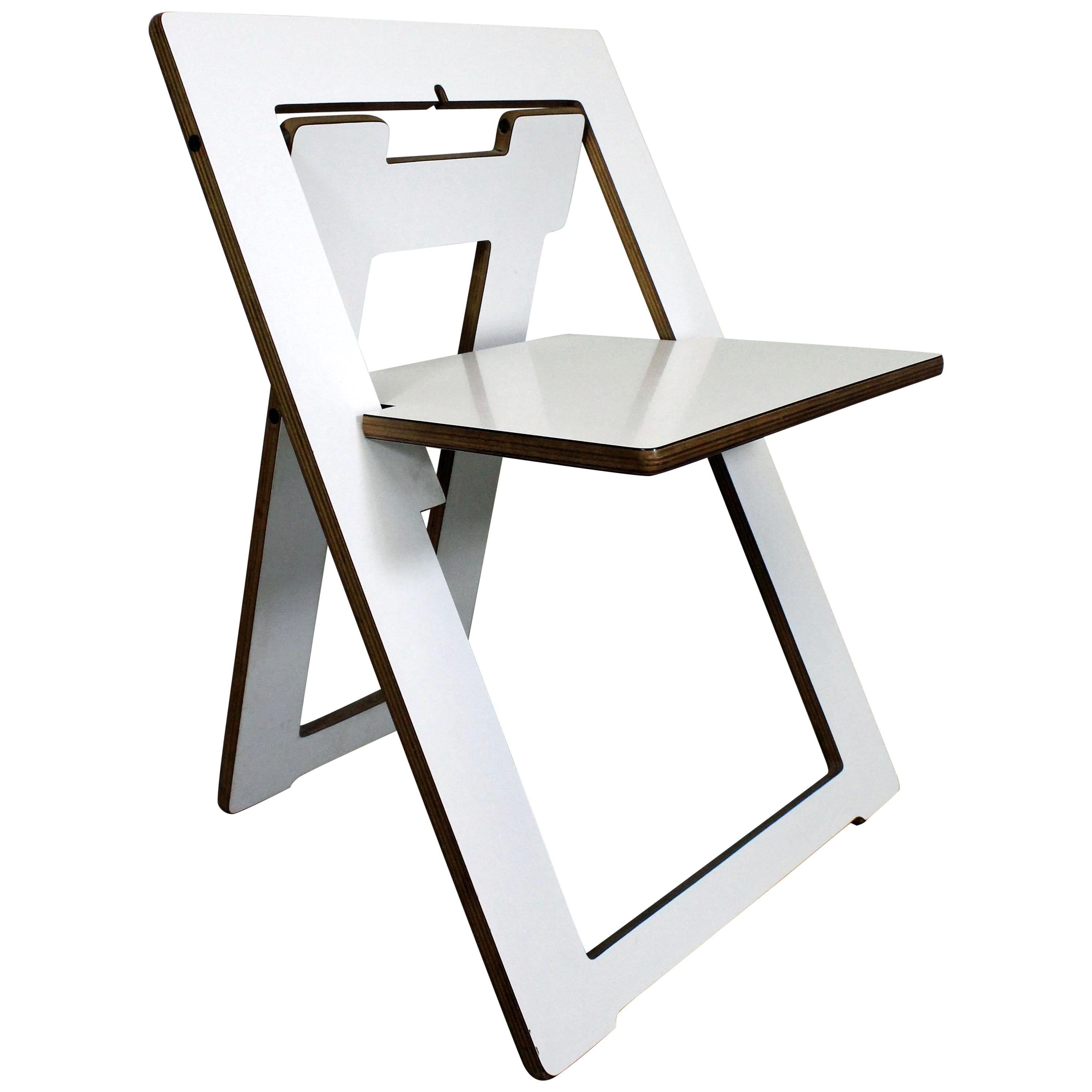 Mid-Century Modern Leo Salom Style Pendulum Folding Chair