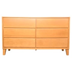 Mid-Century Modern Leslie Diamond for Conant Ball Six Drawer Long Dresser