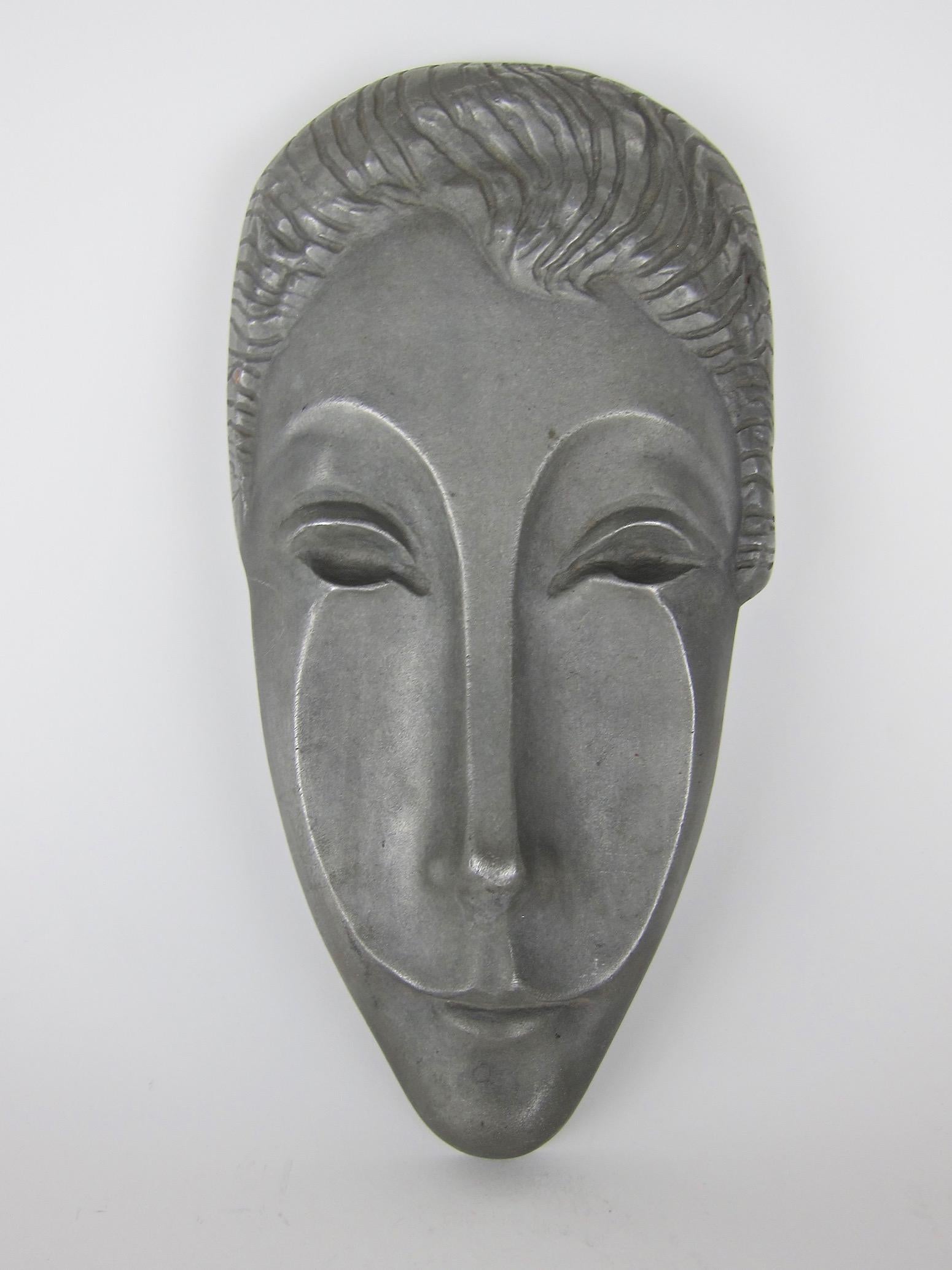 20th Century Mid-Century Wall Sculpture of Letitia by Evaline Clark Sellors