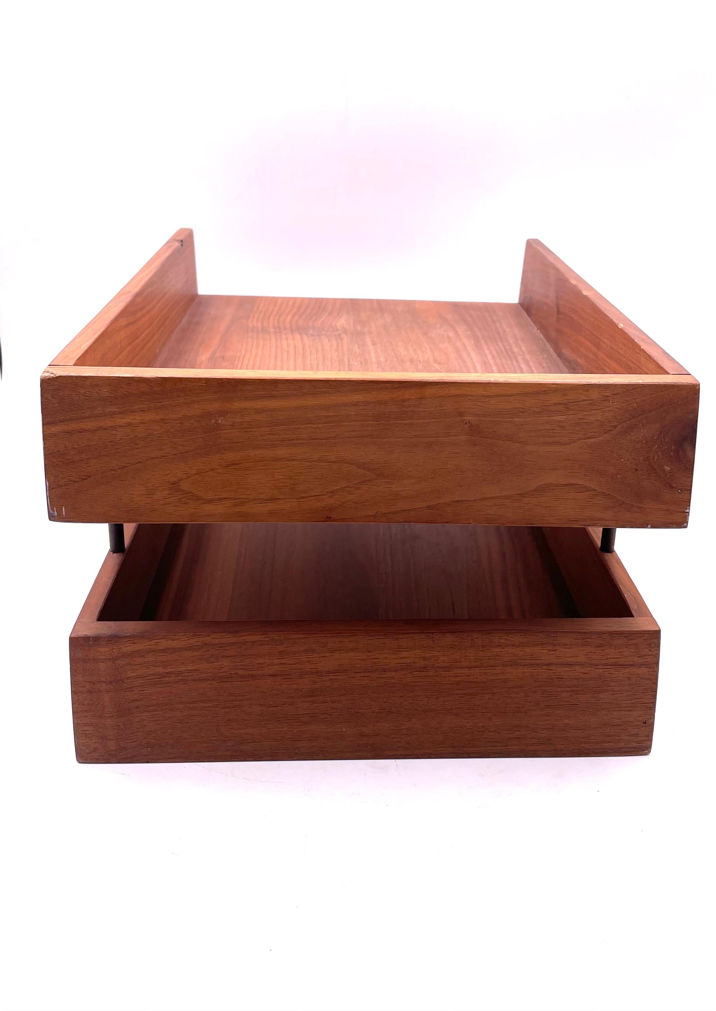 letter tray wood