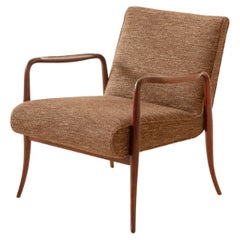 Mid-Century Modern Leve Armchair by Joaquim Tenreiro, 1942