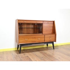 Mid Century Modern Librenza Credenza Sideboard Display Cabinet by G Plan Danish