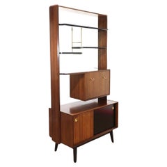 Vintage Mid Century Modern Librenza Room Divider Bookcase by G Plan