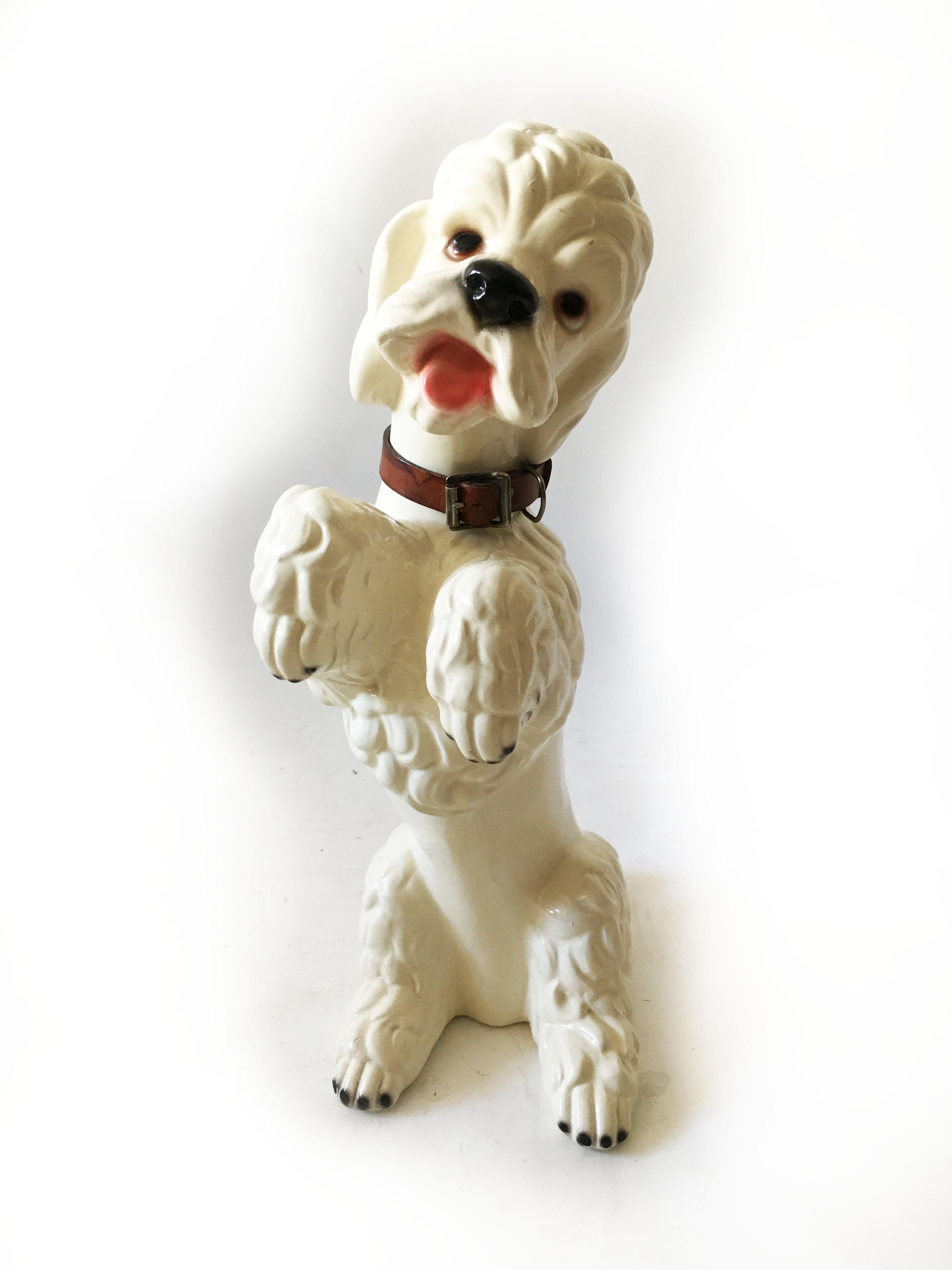 Mid-Century Modern Life-Size 'Poodle' Sculpture, Austria, 1950s For Sale 1