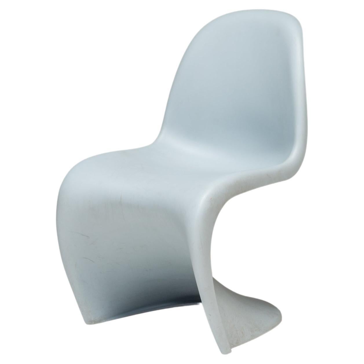 Vitra MidCentury Modern White Panton Chairs by Verner Panton at 1stDibs