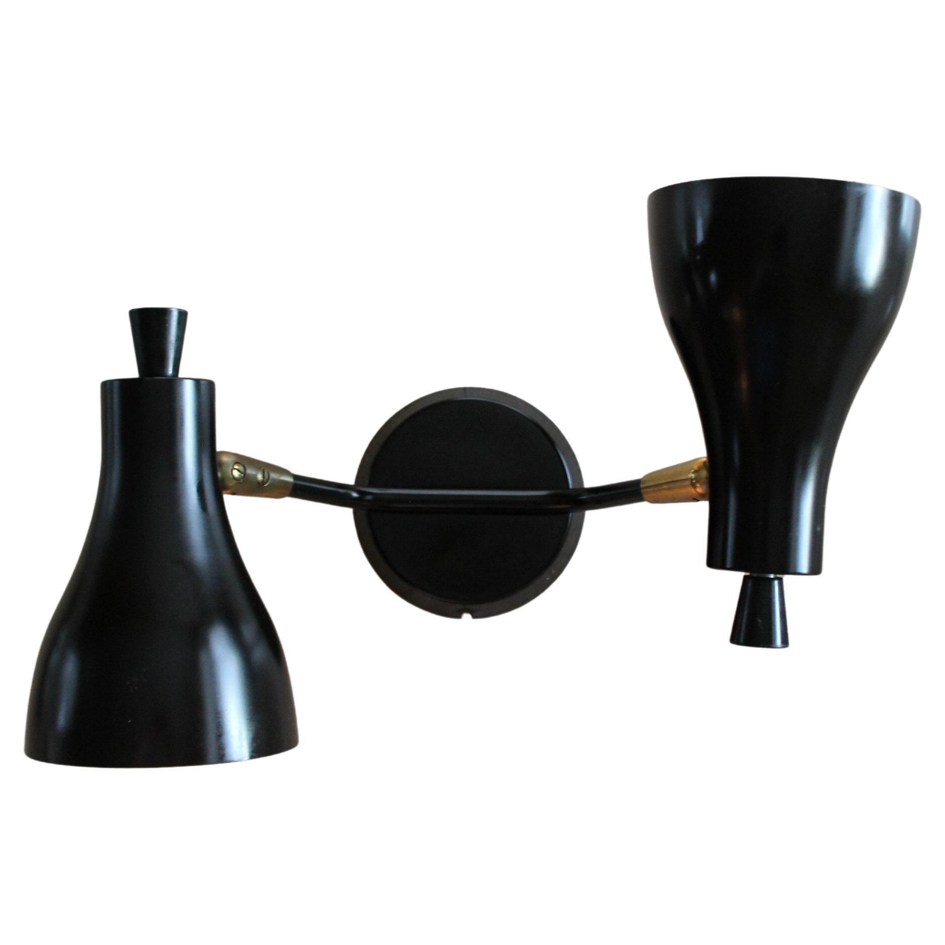 Rare! Mid Century Modern Fiberglass Lightolier Wall Lamp Sconce Gerald Thurston For Sale