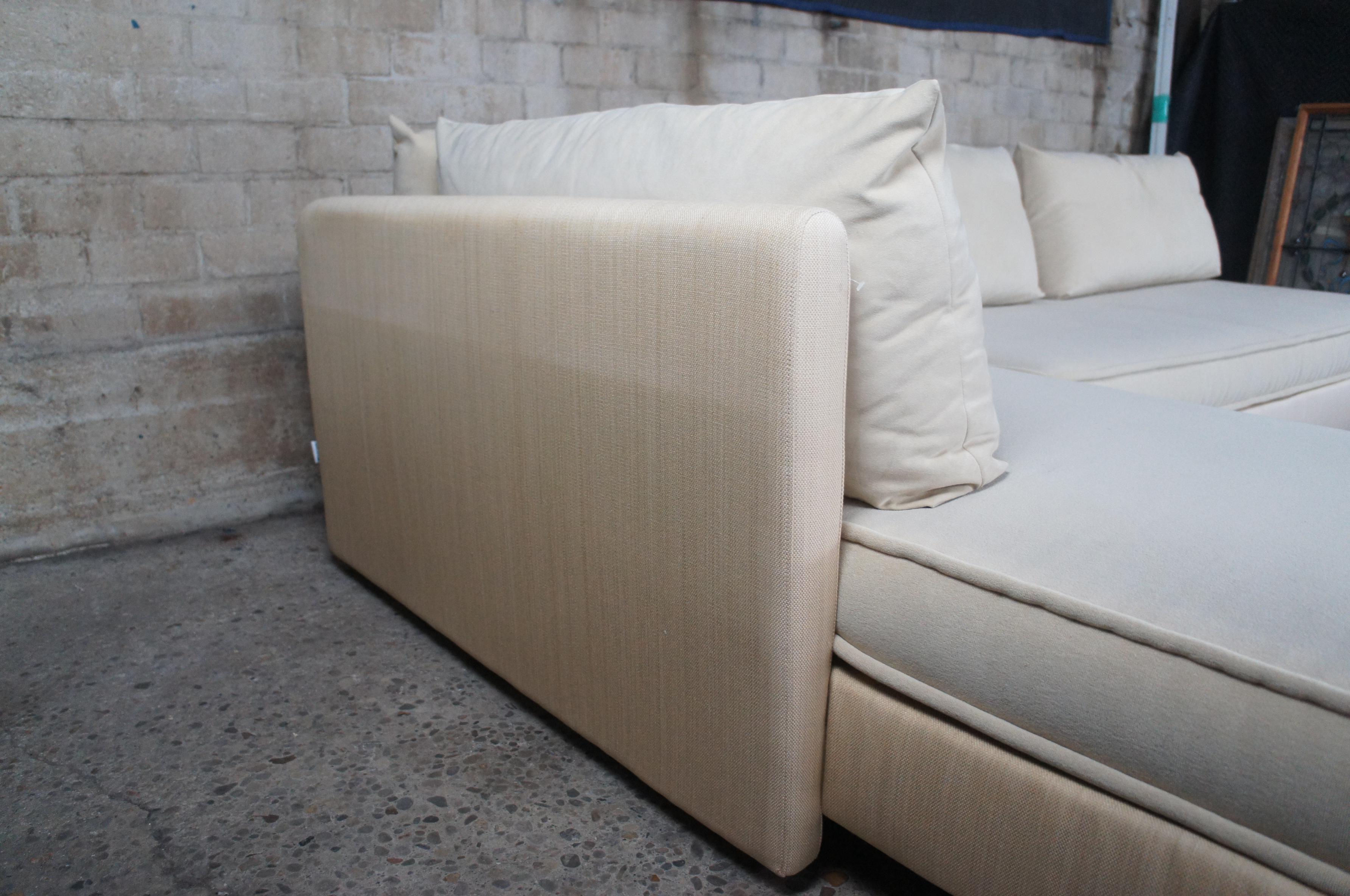 Mid-Century Modern Ligne Roset Nomad ii Adjustable Sectional Sleeper Sofa Bed 2