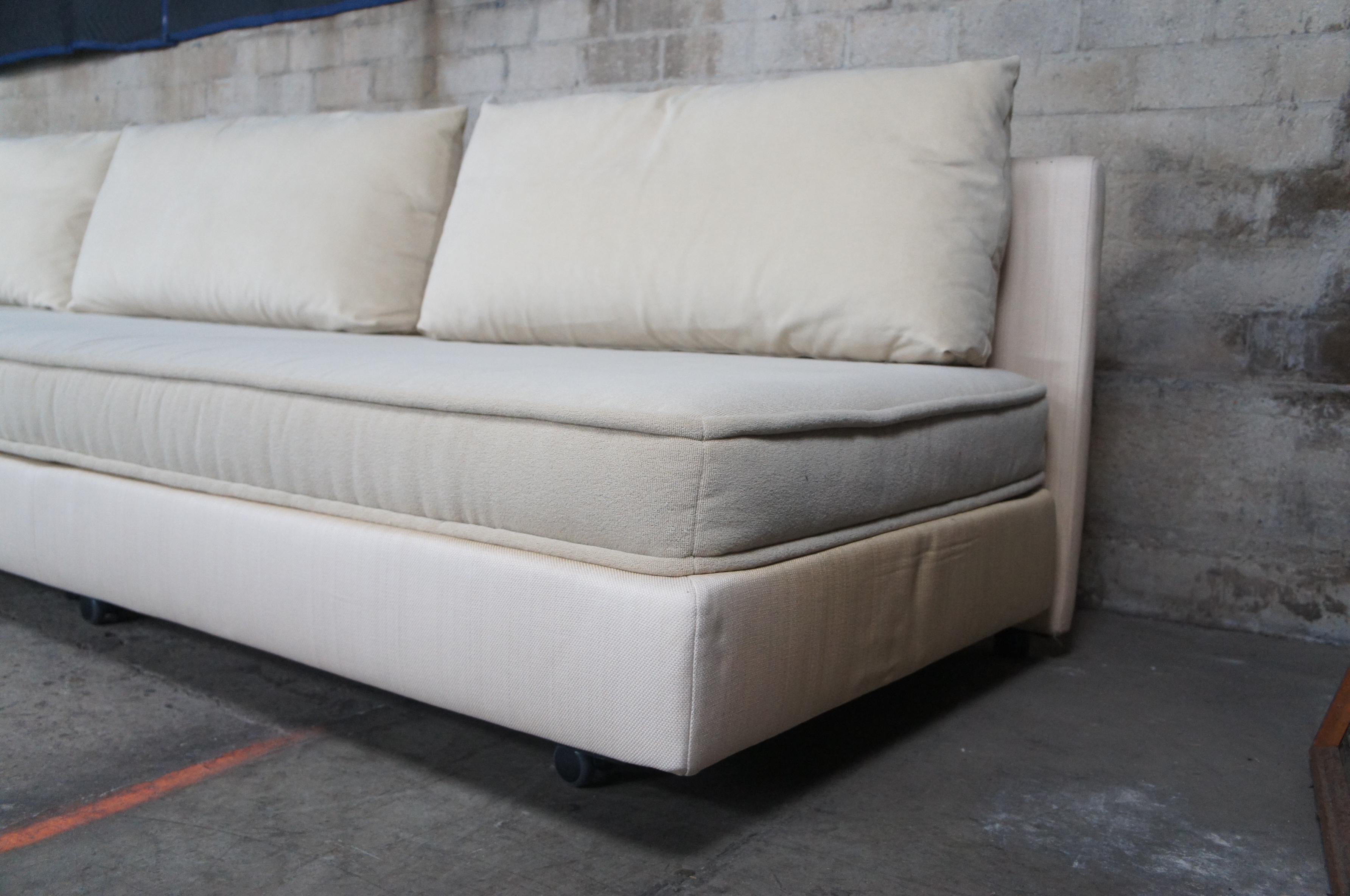 Mid-Century Modern Ligne Roset Nomad ii Adjustable Sectional Sleeper Sofa Bed 4