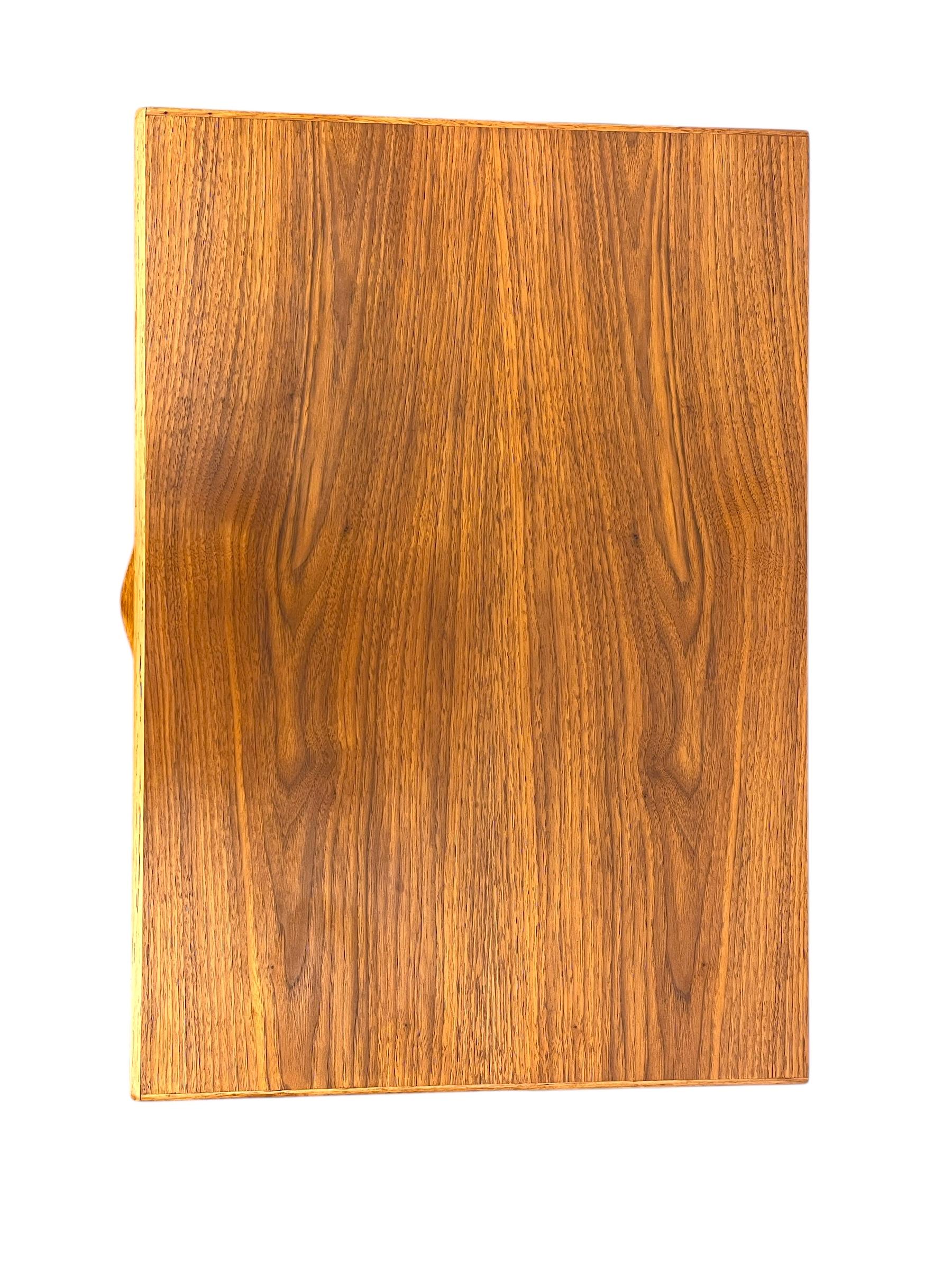 Mid-Century Modern Likely Oak Woven Front Cabinet by Lane Furniture. For Sale 6