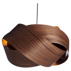 Mid-Century Modern Limited-Edition Nussbaum 19" Pendelleuchte