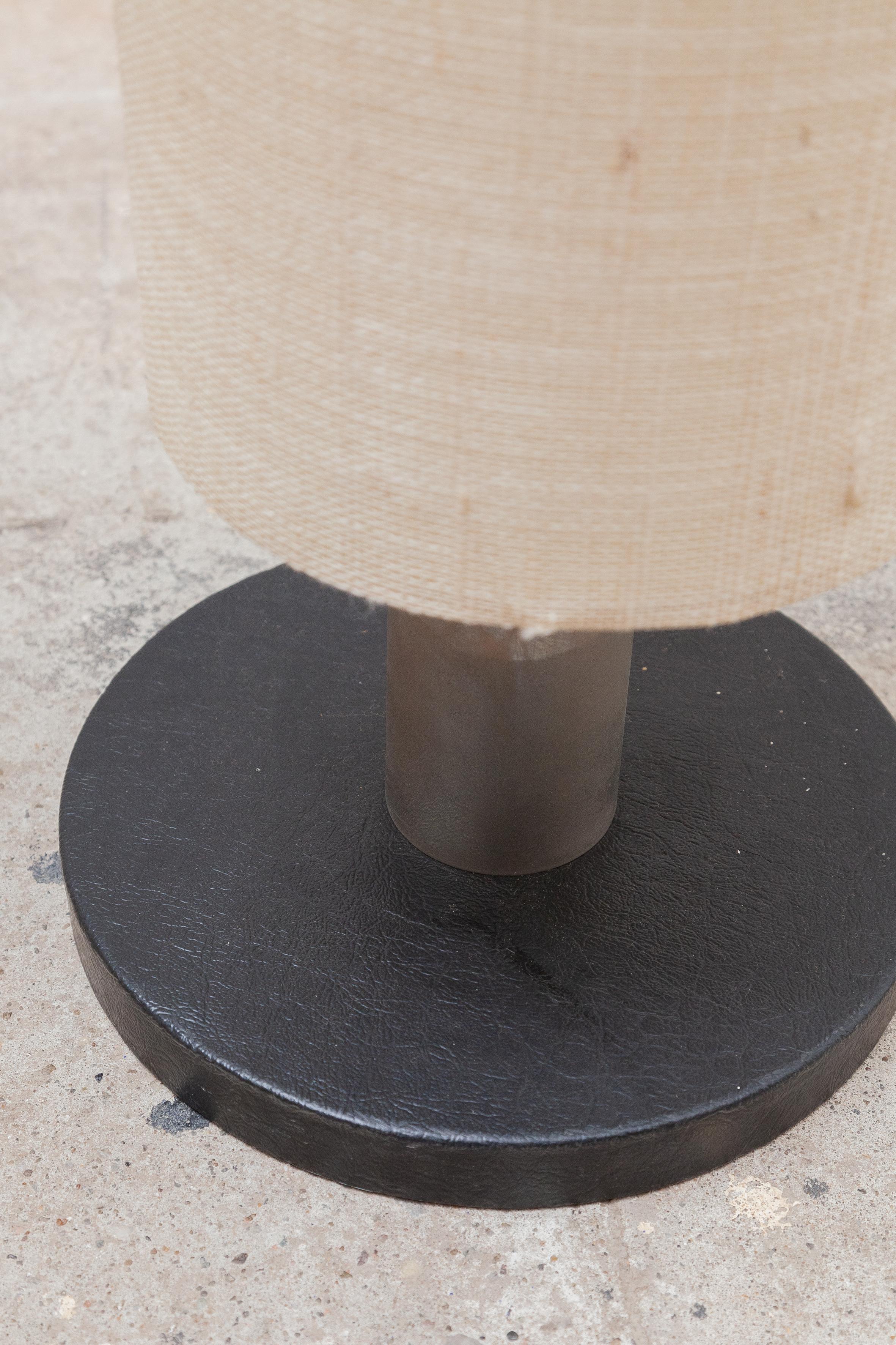 Mid-Century Modern Linen Shade Floor Lamp, 1960s 1