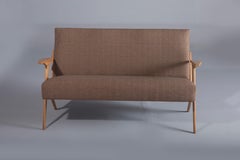 Mid-Century Modern 'Linha Z' Lounge Sofa by José Zanine Caldas, Brazil, 1950s