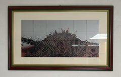 Mid-Century Modern, Lithograph n.15/20 by Emilio Scanavino