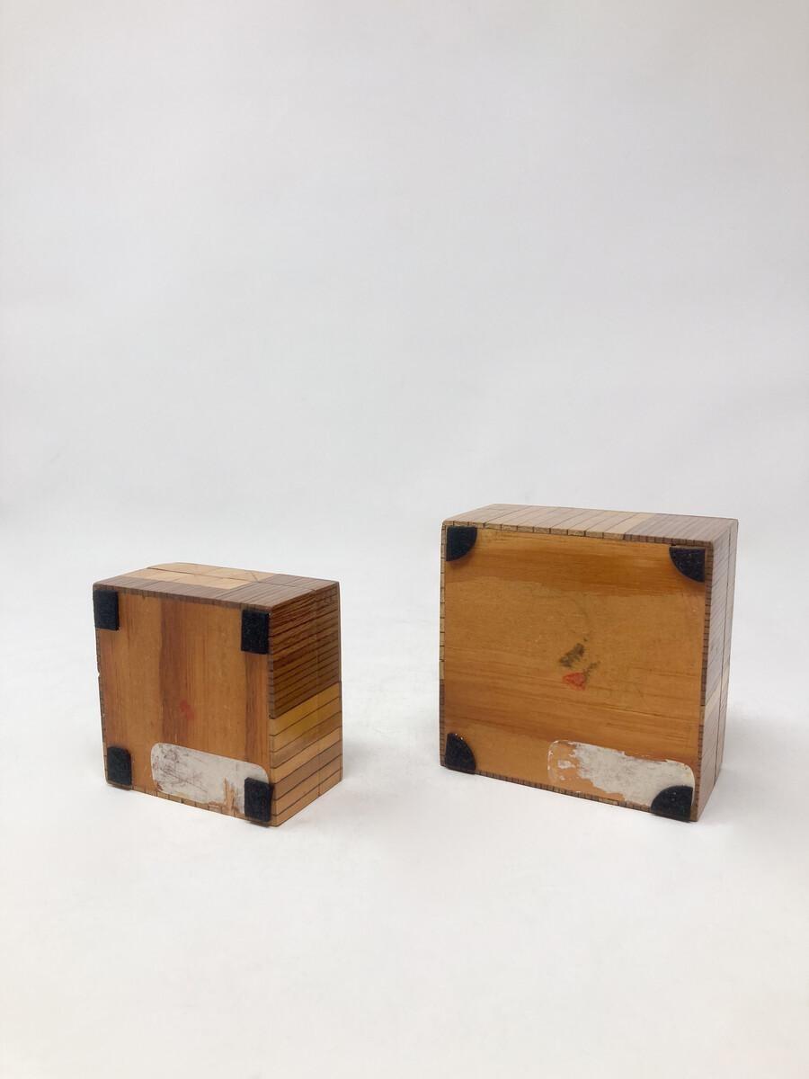 Mid-Century Modern Little Marquetry Boxes For Sale 6