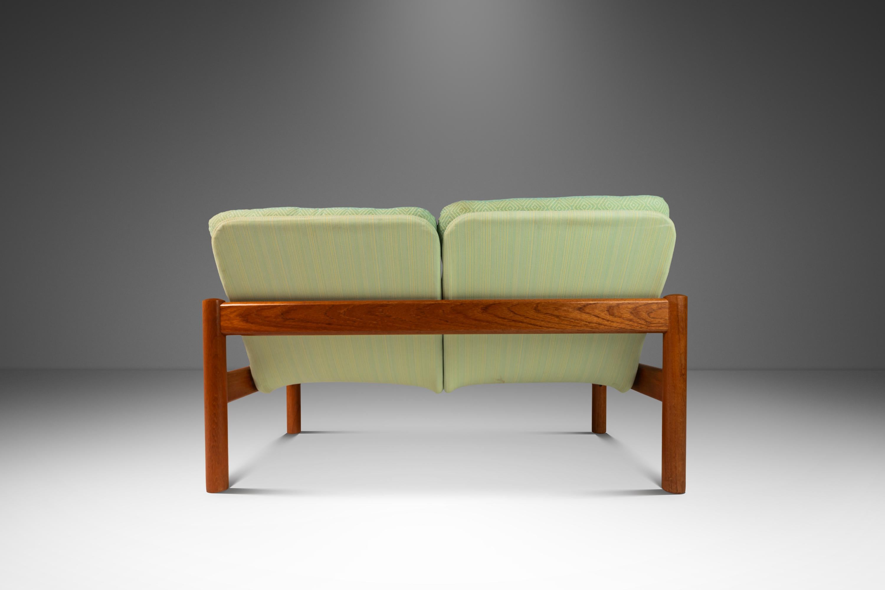 Late 20th Century Mid-Century Modern Living Room Set  in Teak by Domino Møbler, Denmark, c. 1970's For Sale