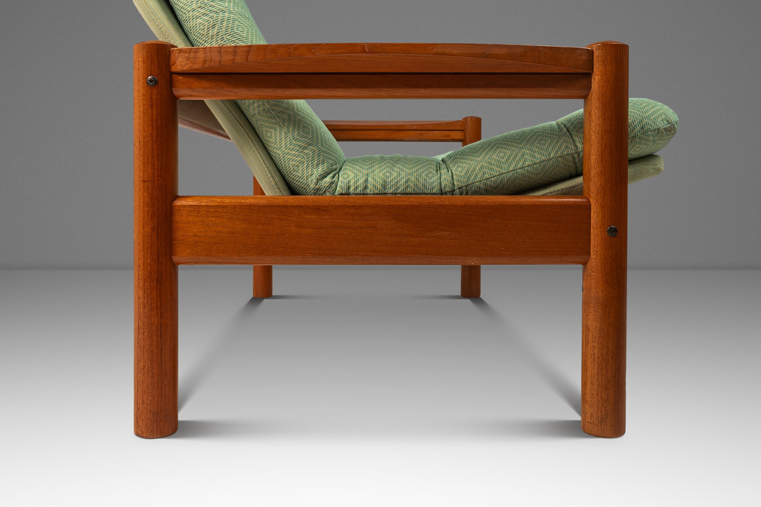 Mid-Century Modern Living Room Set  in Teak by Domino Møbler, Denmark, c. 1970's For Sale 3