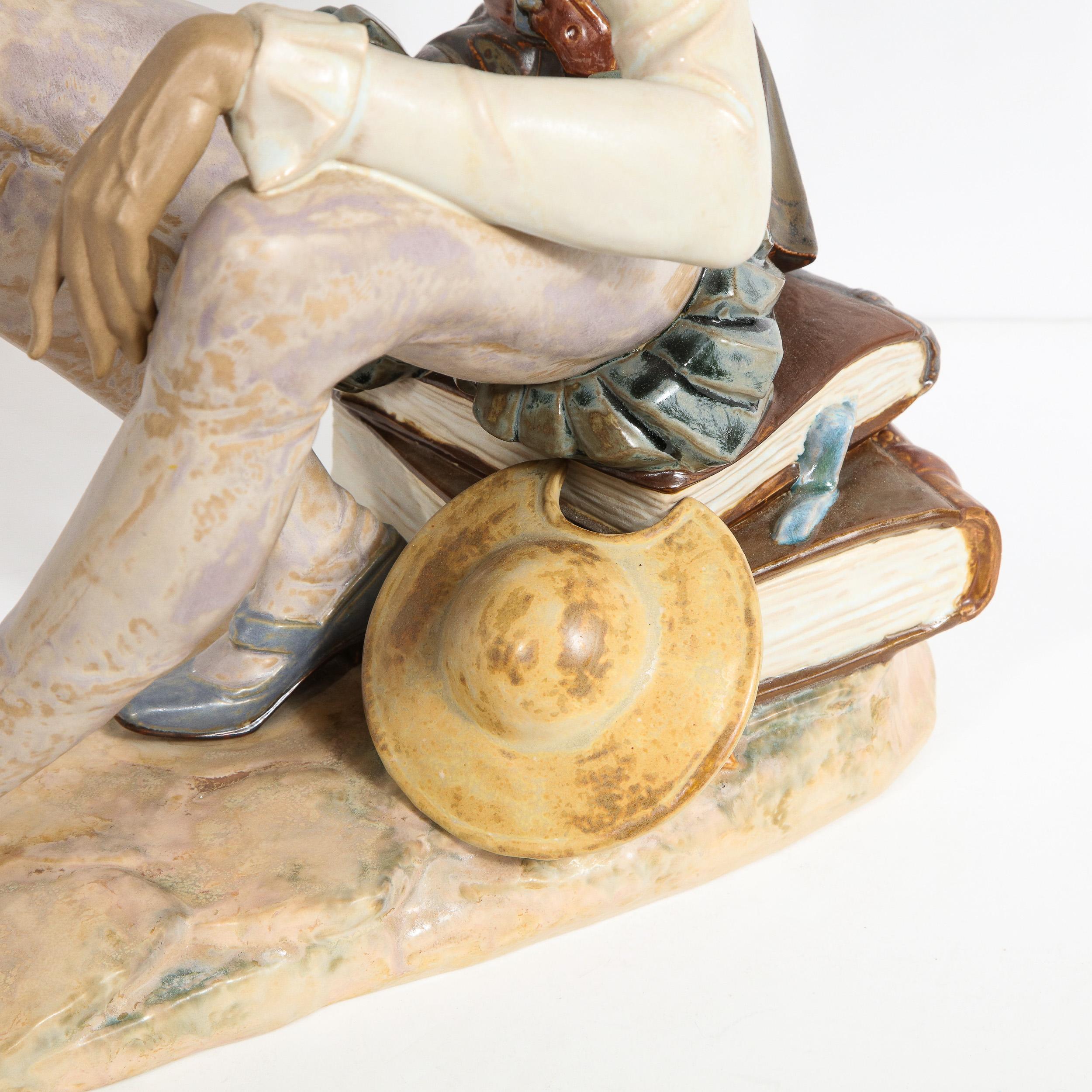 Mid-Century Modern Lladro of Don Quixote Dreaming by Salvador Debón 6