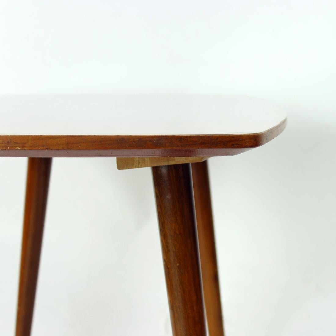 Mid Century Modern Long Coffee Table, Czechoslovakia 1960s For Sale 4