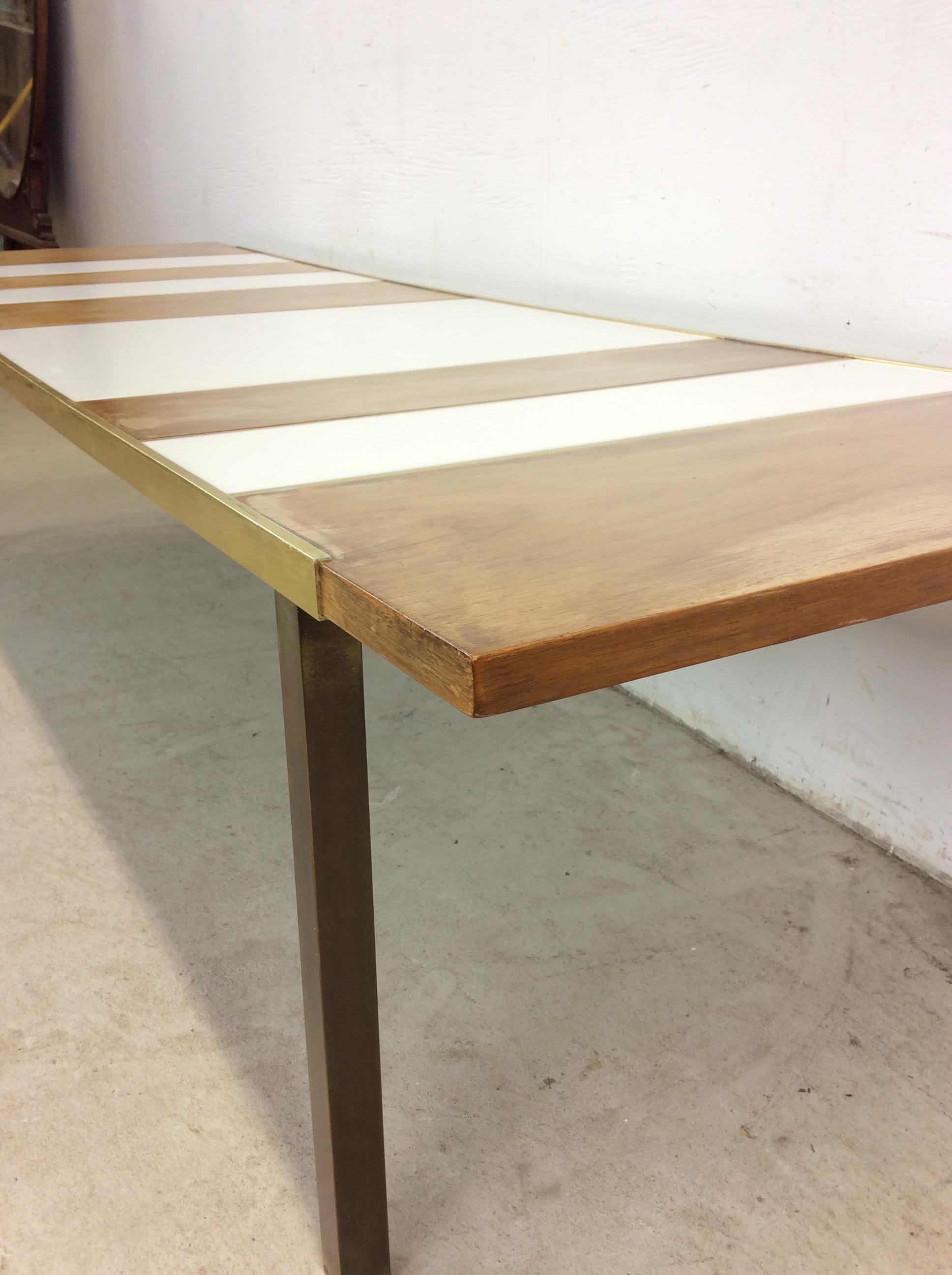 Mid Century Modern Long Coffee Table Styled After Paul McCobb For Sale 6