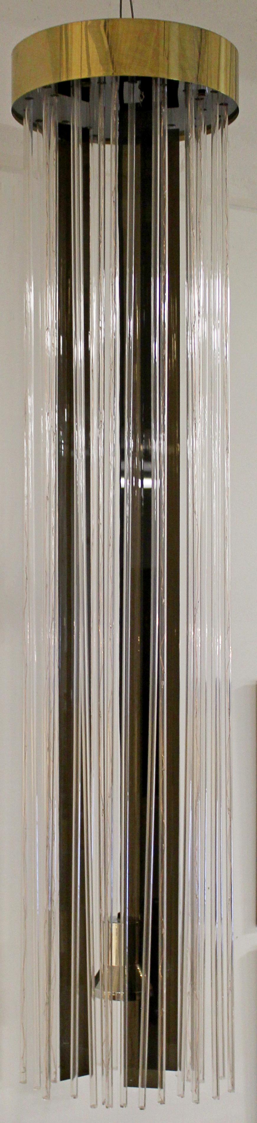 modern acrylic chandelier