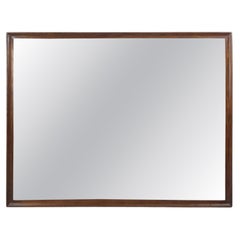 Specchio da parete montabile rettangolare lungo del Mid Century Modern Specchio da cassettiera
