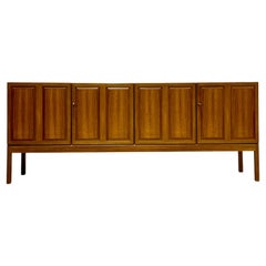 Mid Century Modern Long Rosewood Credenza / Media Stand by Karl Erik Ekselius