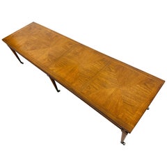 Mid-Century Modern Long Walnut Coffee Table Mid-Century Modern Long Walnut Coffee Table