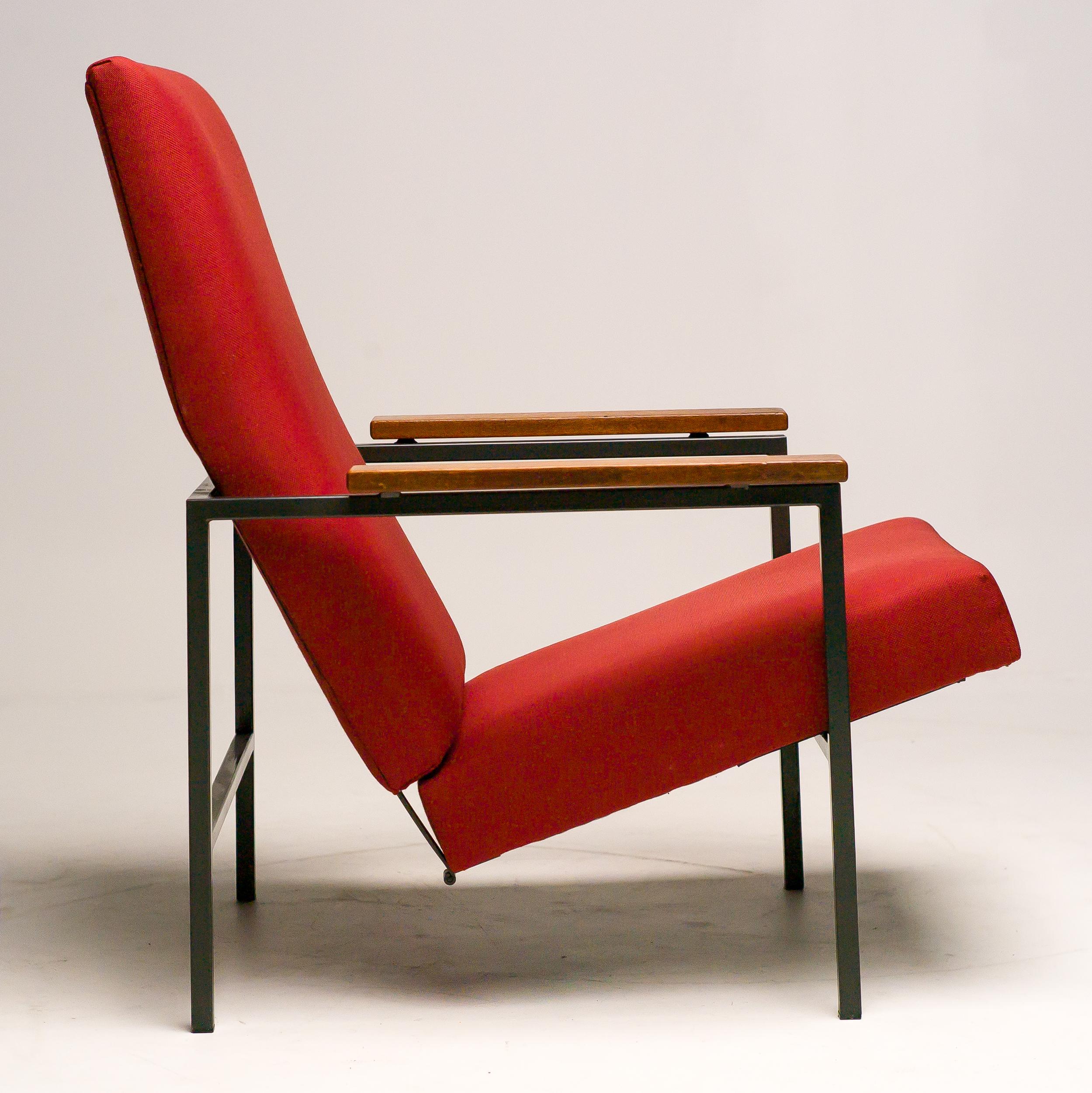 Mid-Century Modern Mid Century Modern Lotus Lounge Chair by Rob Parry For Sale