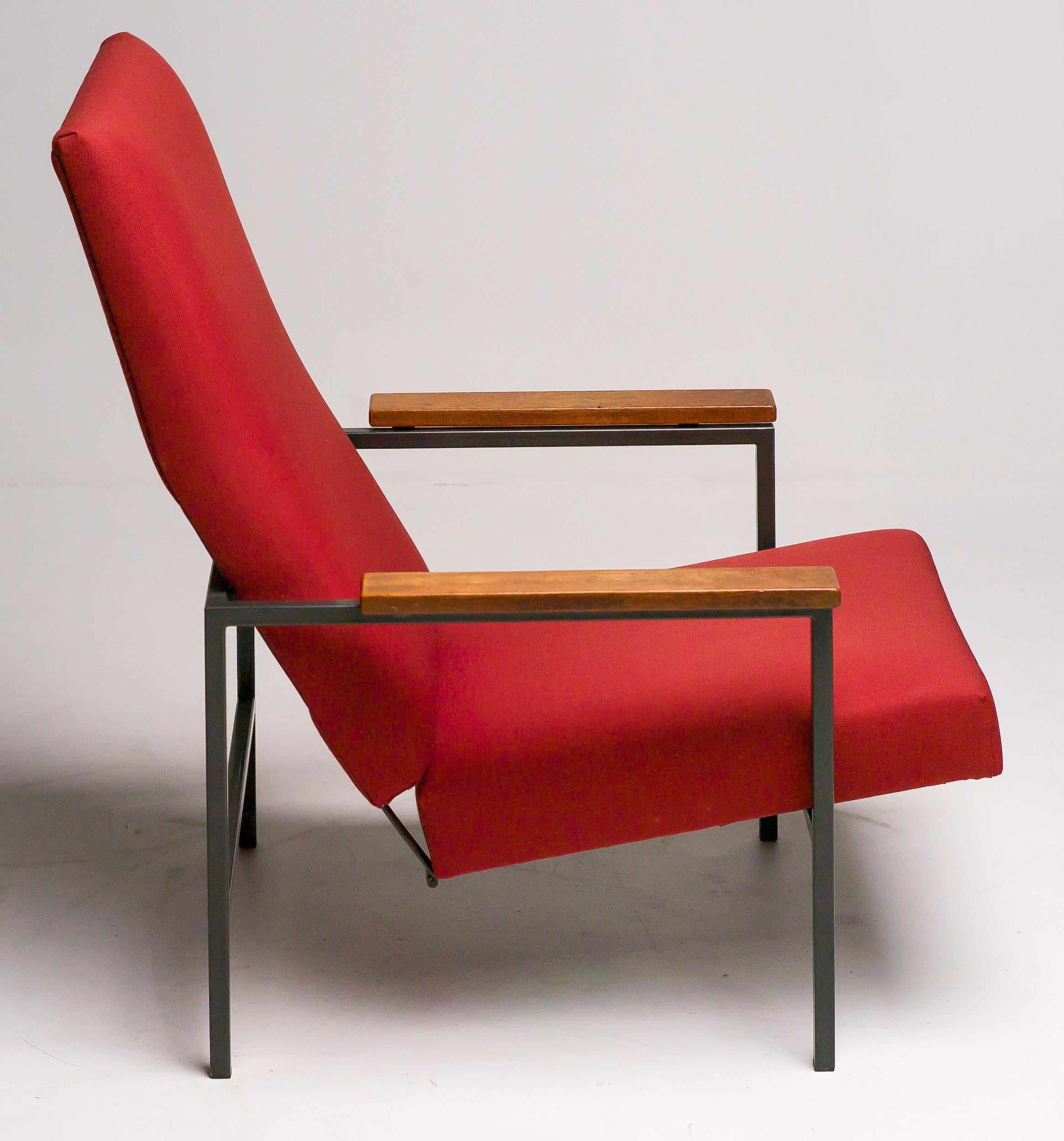 Mid Century Modern Lotus Lounge Chair by Rob Parry For Sale 1