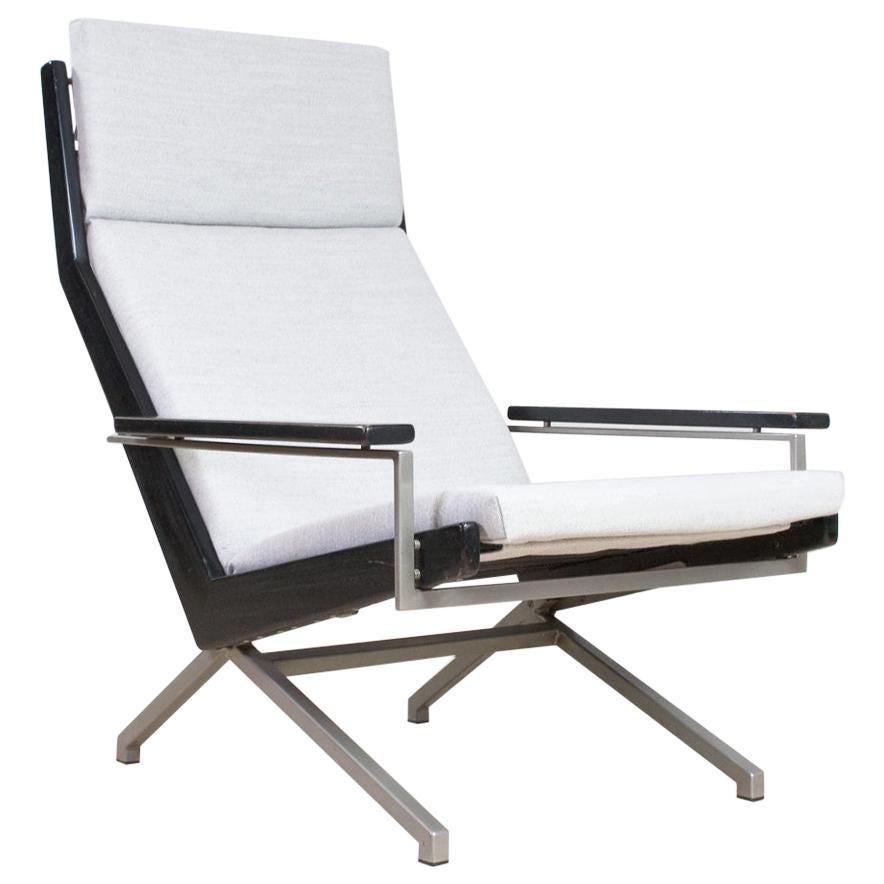 Mid-Century Modern Lotus Lounge Chair on Pyramide Foot by Rob Parry, 1960s For Sale