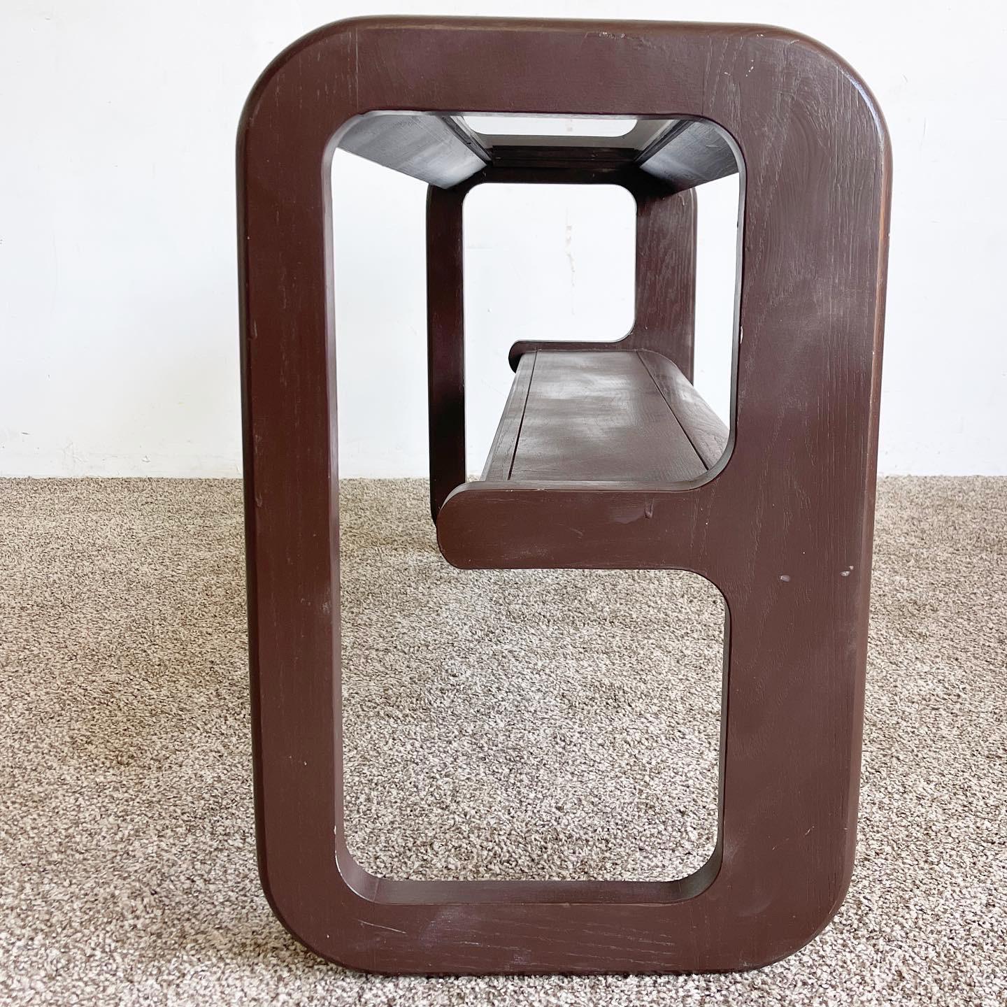 Style Console Mid Century Modern Lou Hodges Style Console Table For Sale at 1stDibs