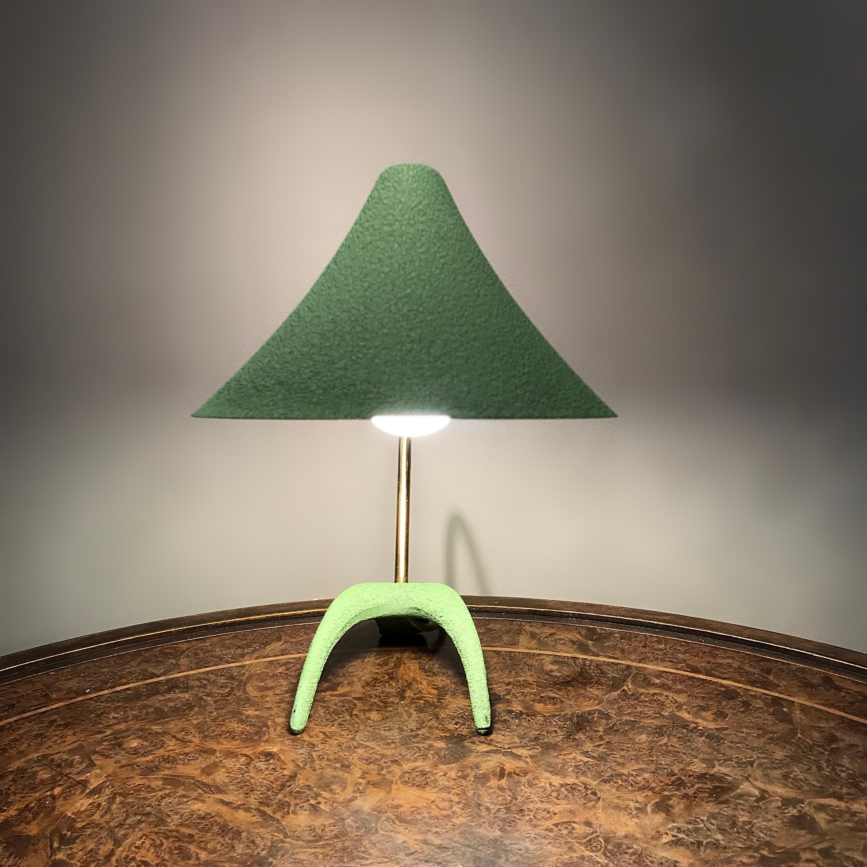 Metalwork Mid-Century Modern Louis Kalff Crow Feet Table Lamp, 1950s, Netherlands