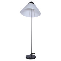 Retro Mid Century Modern Louis Poulsen Floor Lamp with Acrylic Shade