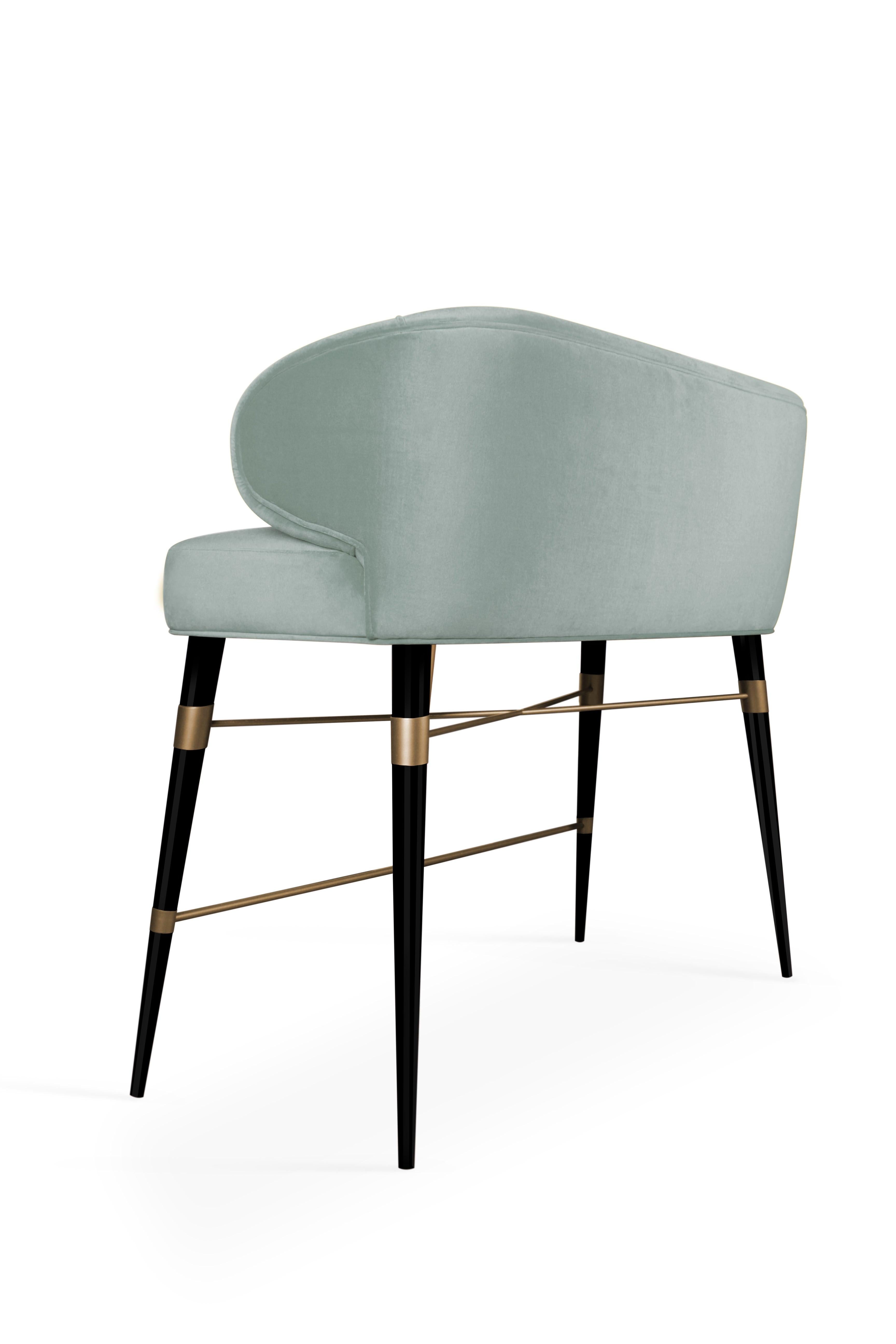 Mid-Century Modern Louis Twin Seat Made in Portugal by Ottiu In New Condition For Sale In RIO TINTO, PT