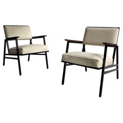 Mid-Century Modern Lounge Armchairs by Steelcase