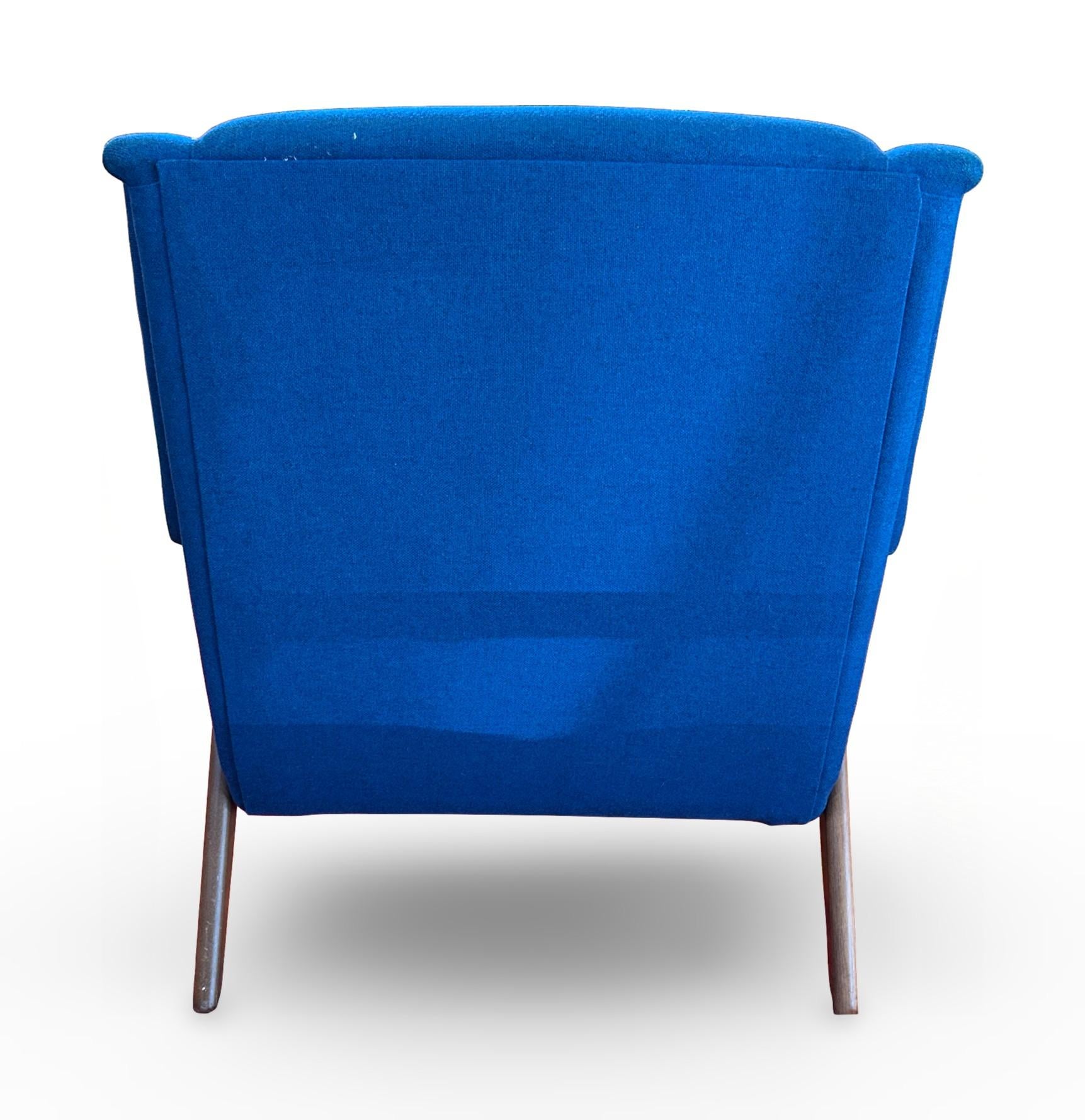 Mid-Century Modern Lounge Chair and Ottoman by B.P. John Furniture Company 5