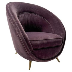 Chaise longue The Modernity par Guglielmo Veronesi pour ISA Bergamo, 1950s