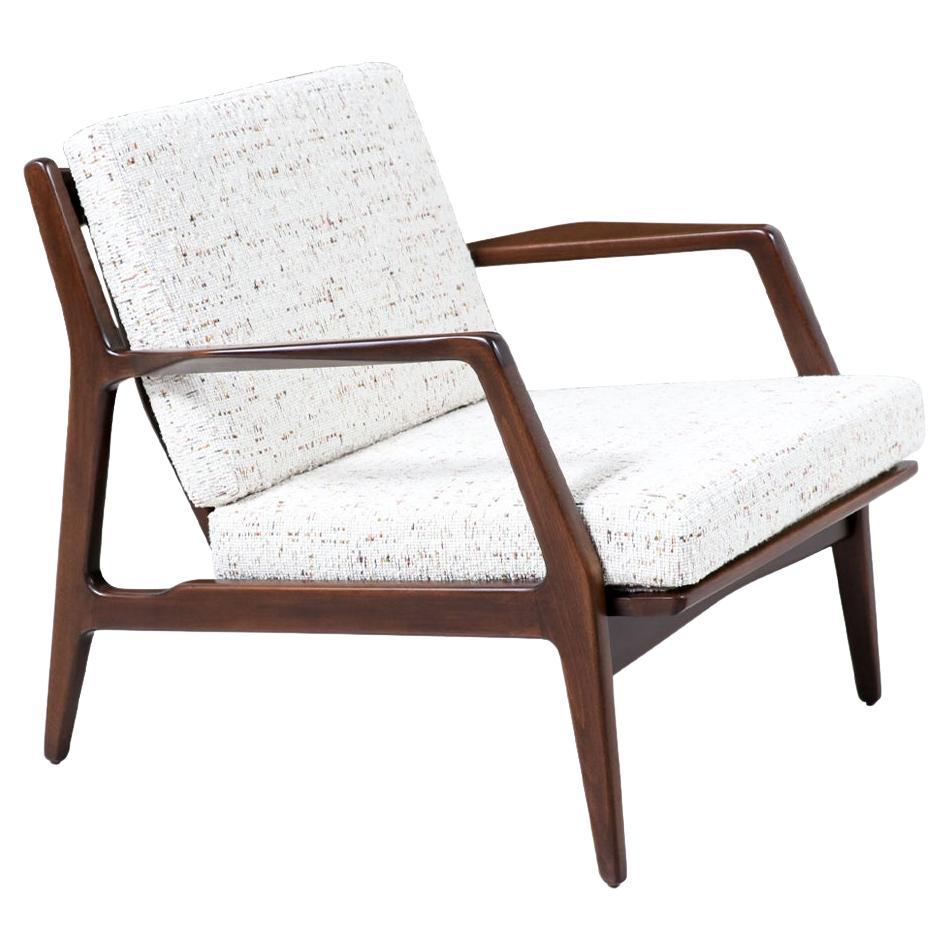 Expertly Restored -Mid-Century Modern Lounge Chair by Ib Kofod-Larsen for Selig 
