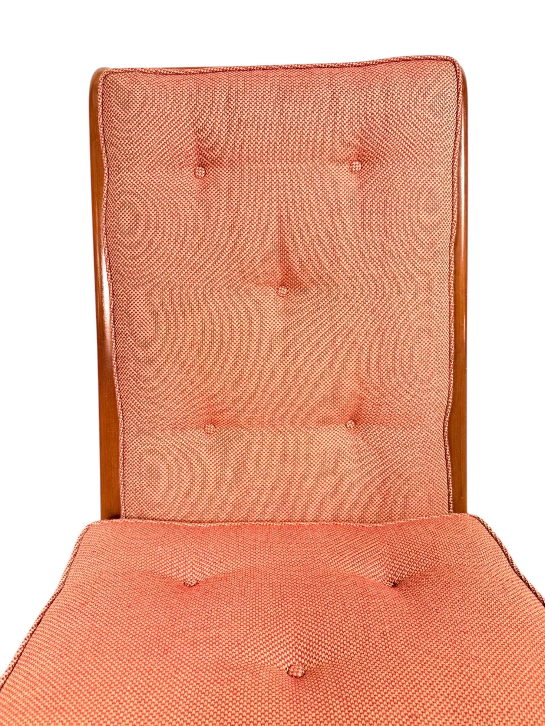 Silla de salón moderna de mediados de siglo de John Stuart Clingman para John Widdicomb en venta 6