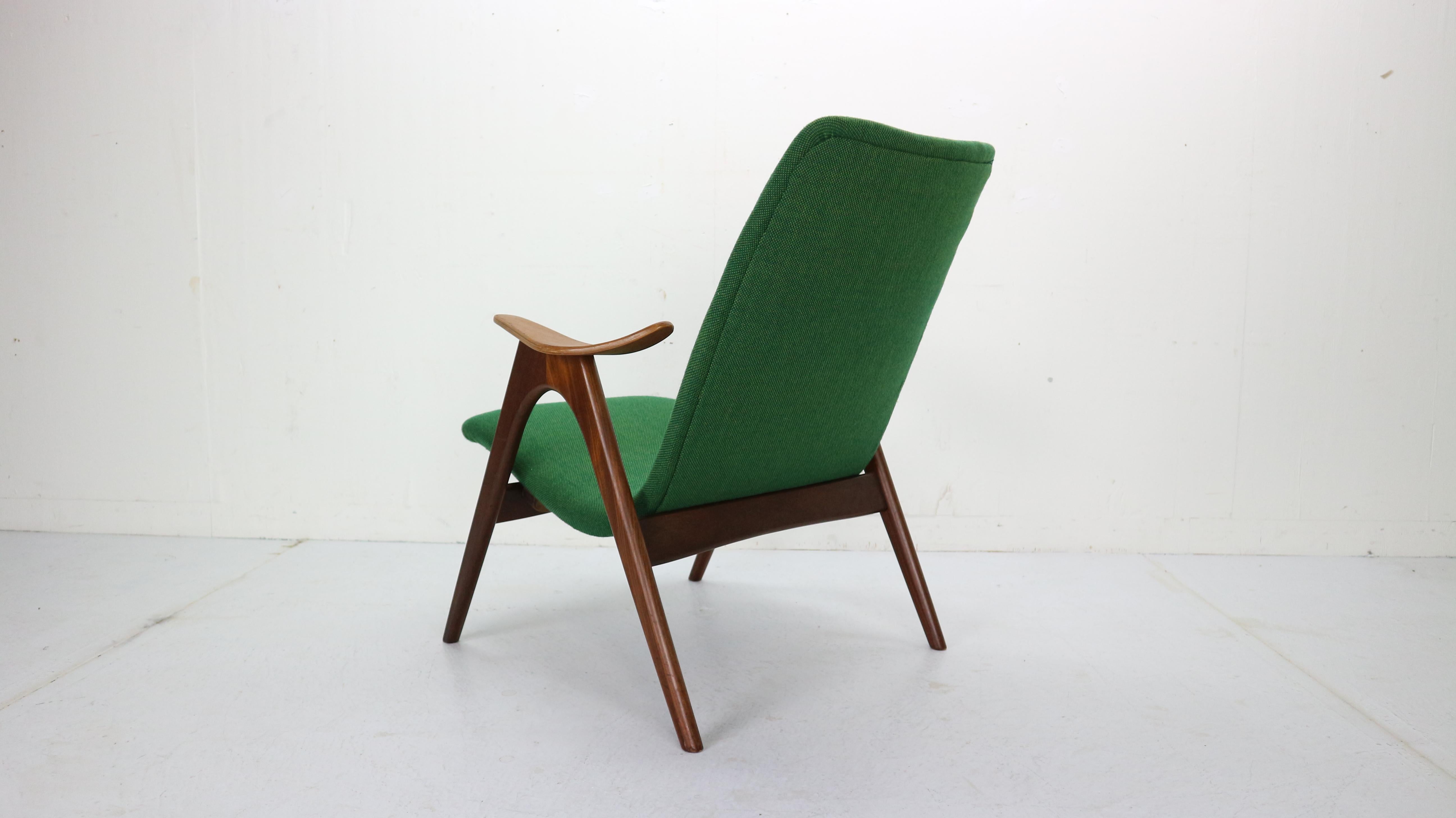 Mid-20th Century Mid-Century Modern Lounge Chair by Louis Van Teeffelen for Wébé, 1960s