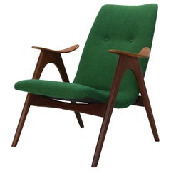 Mid-Century Modern Lounge Chair by Louis Van Teeffelen for Wébé, 1960s
