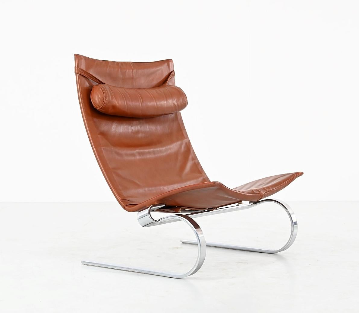 20th Century Mid-Century Modern Lounge Chair PK20 by Poul Kjaerholm, Kold Christiansen