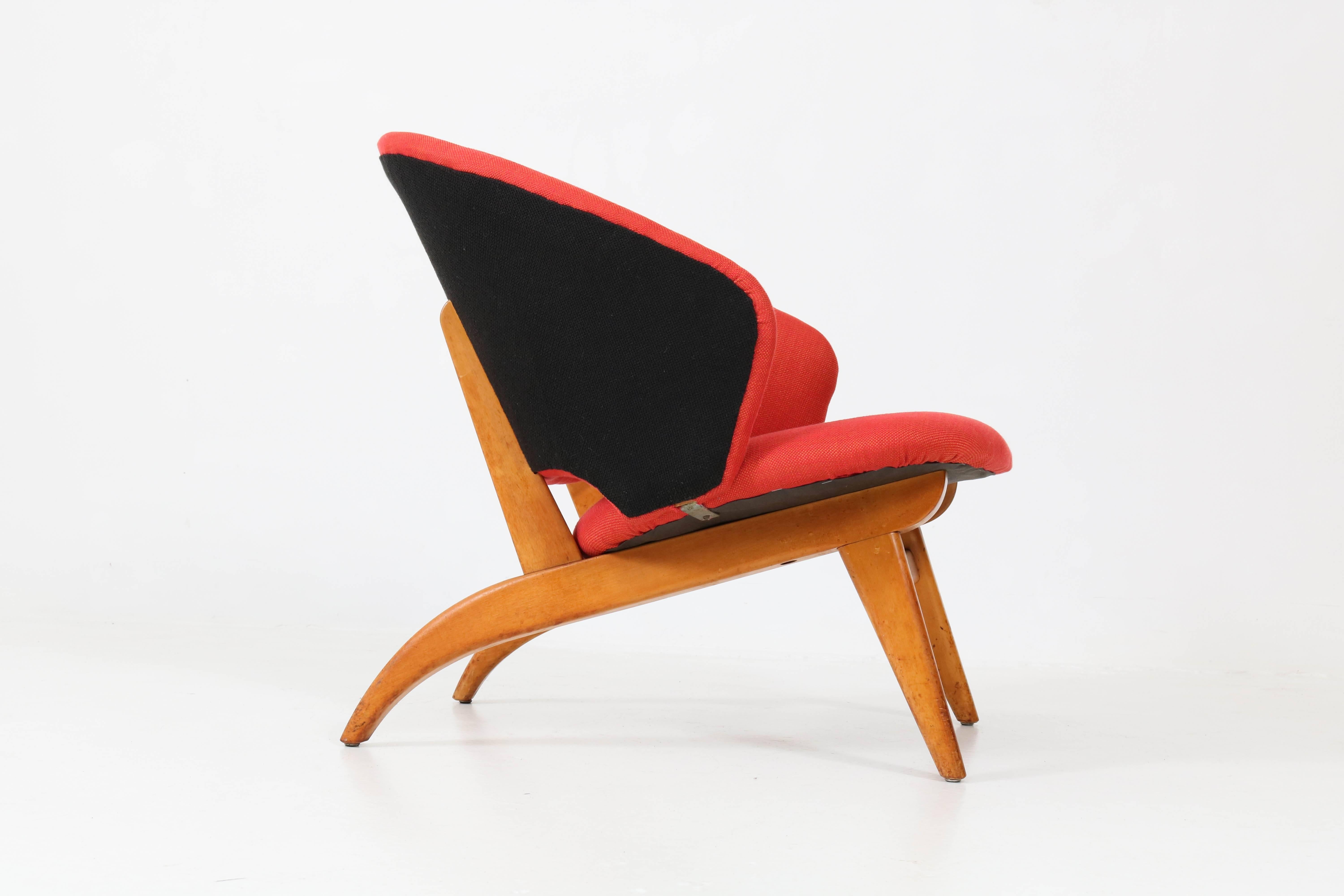 Mid-Century Modern Lounge Chair by Theo Ruth for Artifort, 1950s 4