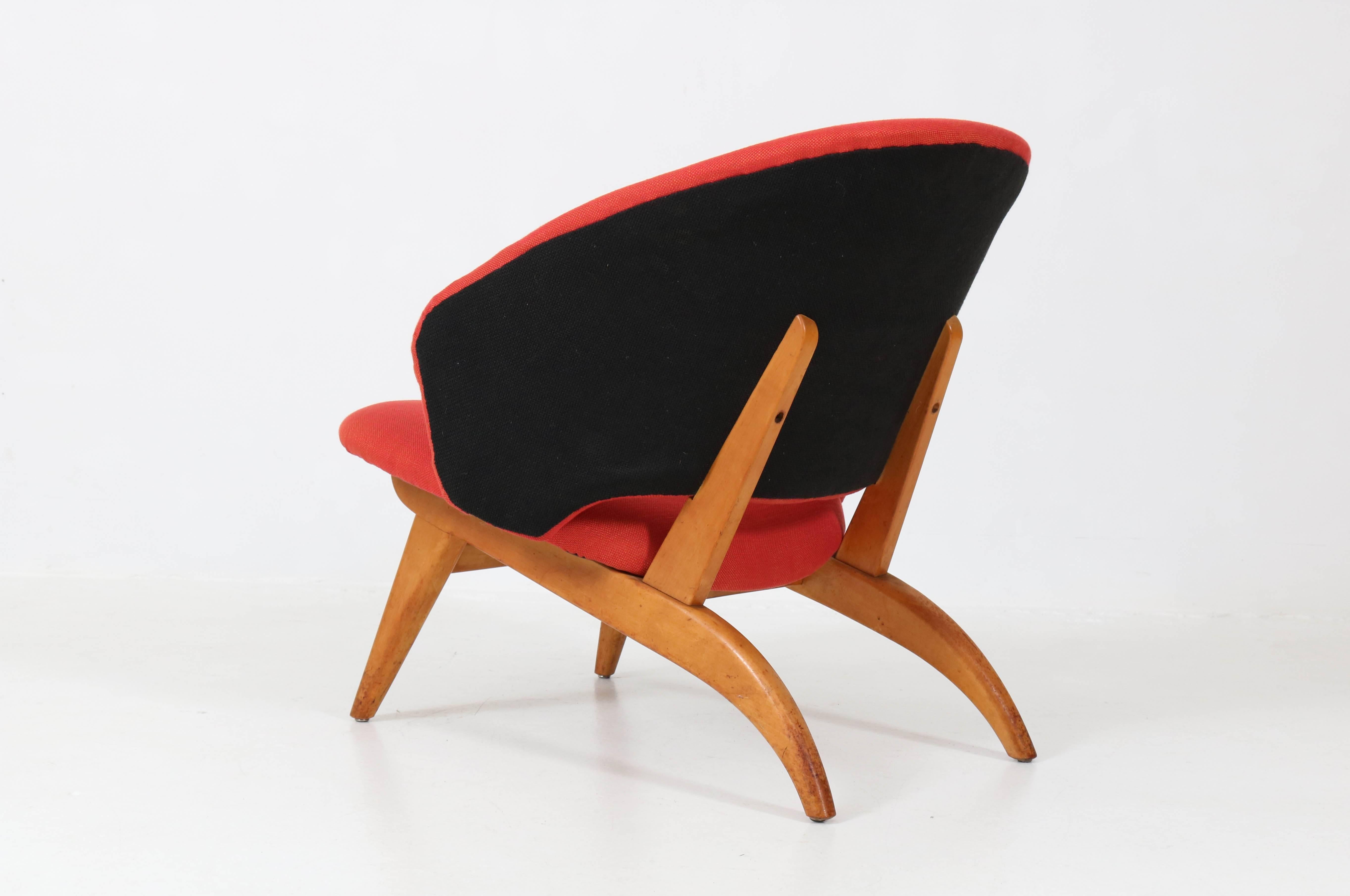 Mid-20th Century Mid-Century Modern Lounge Chair by Theo Ruth for Artifort, 1950s