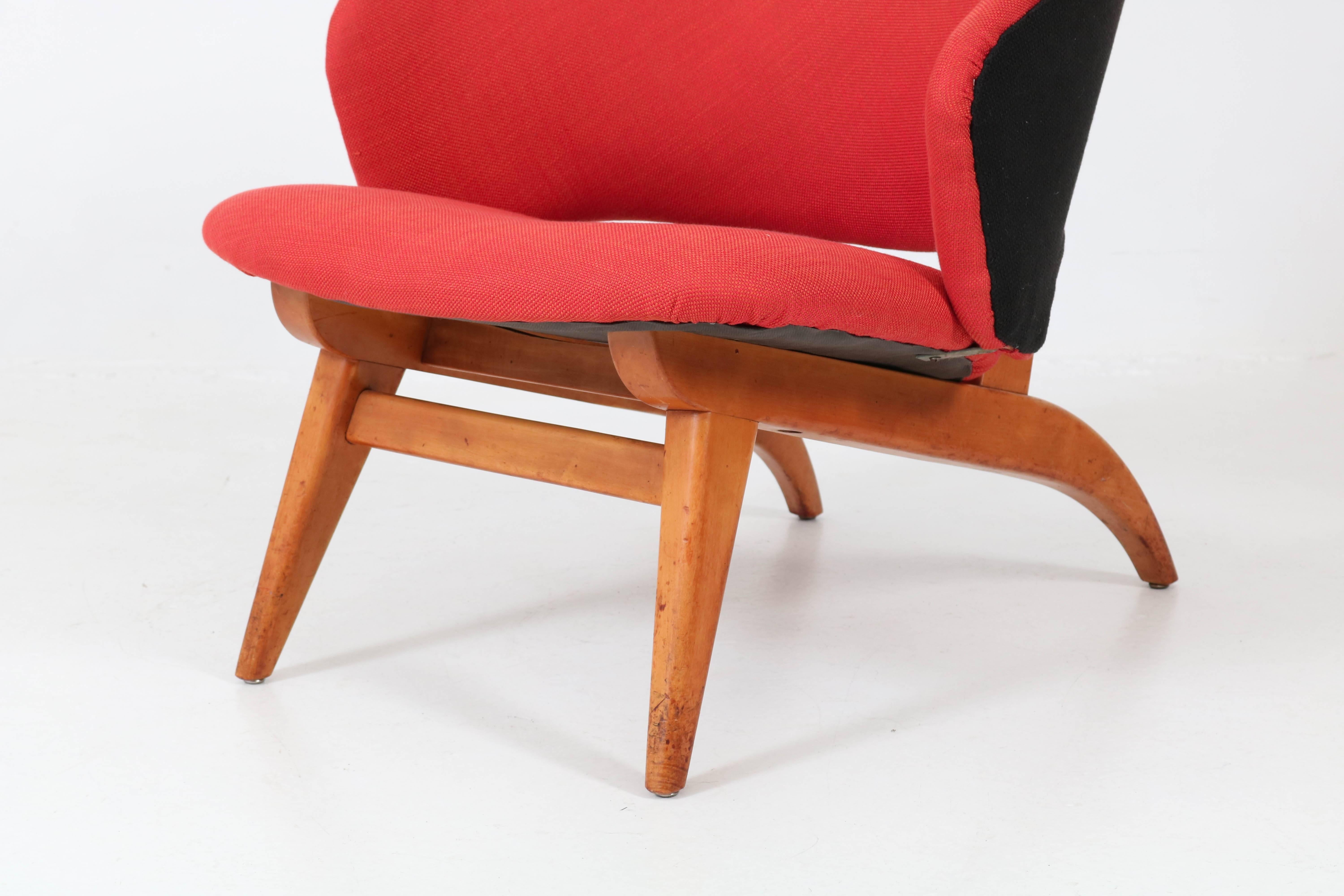 Mid-Century Modern Lounge Chair by Theo Ruth for Artifort, 1950s 1