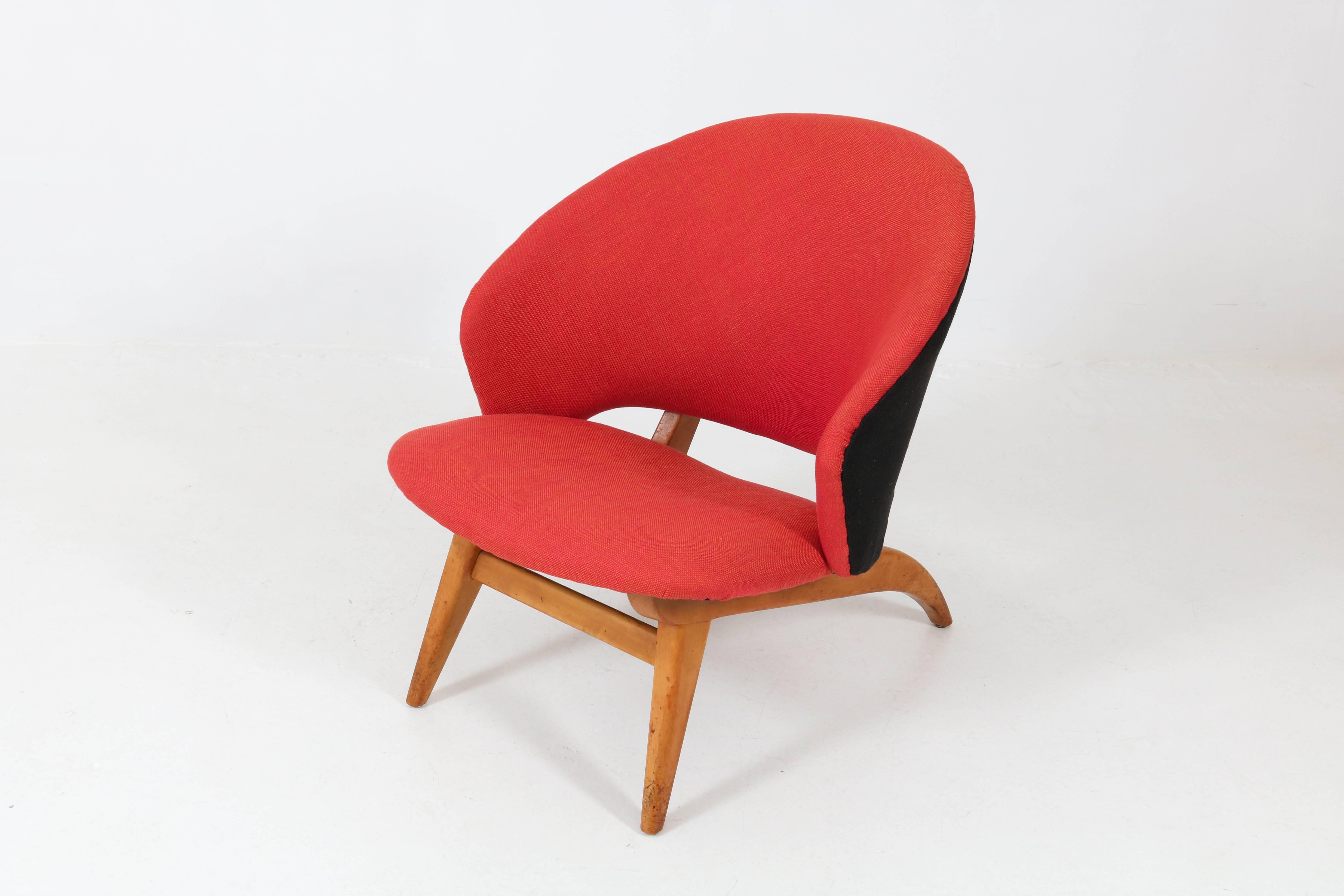 Mid-Century Modern Lounge Chair by Theo Ruth for Artifort, 1950s 2